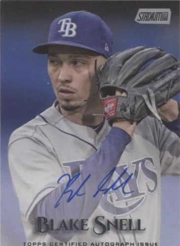 2019 Topps Stadium Club - Blake Snell #SCA-BS