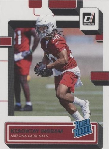 2022 Panini Donruss Keaontay Ingram #349