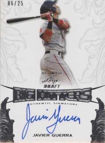 2015 Leaf Ultimate Draft - Javy Guerra #BH-JG1
