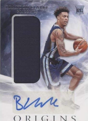 Panini Brandon Clarke RC Gold auto/10 鑑定 Panini Brandon Clarke RC Gold auto/10 鑑定