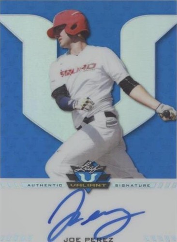 2017 Leaf Valiant Draft - Joe Perez #BA-JP1