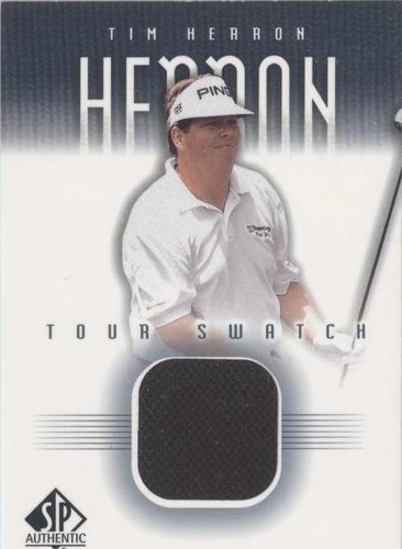 2001 SP Authentic - Tim Herron #TH-TS