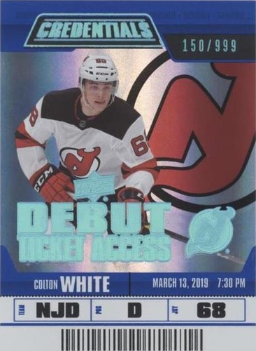 2019-20 Upper Deck Credentials - Colton White #66