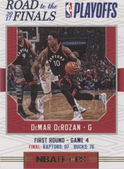 2017-18 Panini NBA Hoops - DeMar DeRozan #16 for sale | eBay
