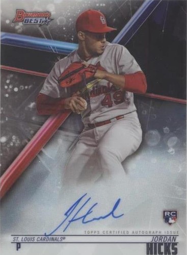 2018 Bowman's Best - Jordan Hicks #B18-JH