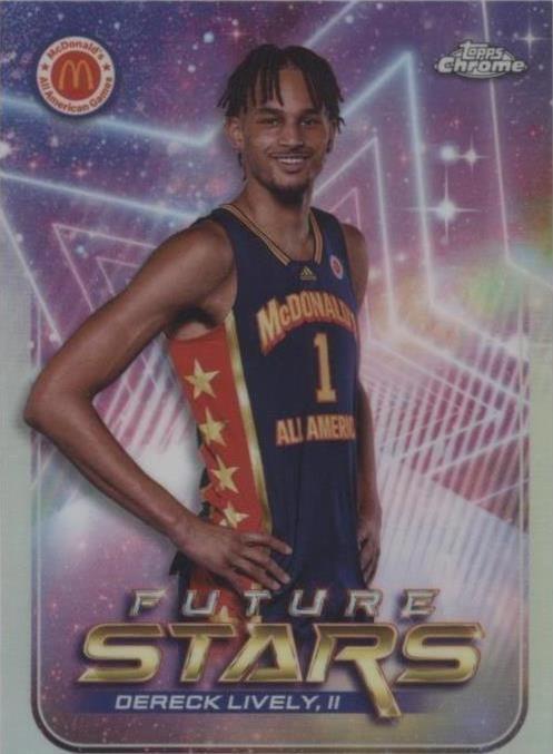 2022 Topps Chrome McDonald's All American - Dereck Lively #FS-4