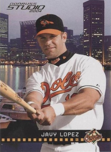 2004 Donruss Studio - Javy Lopez #28