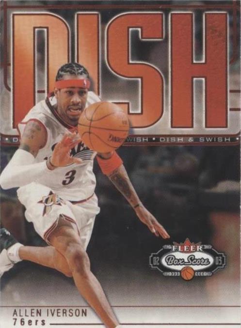Allen Iverson Basketball 2002-03 Season Sports Trading Cards