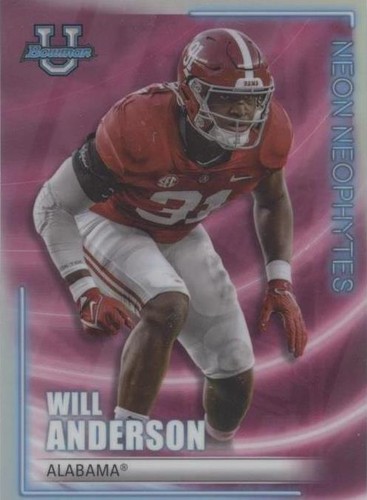 2022-23 Bowman's Best University Will Anderson #NN-10