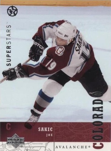2002-03 Upper Deck UD Superstars - Joe Sakic #68