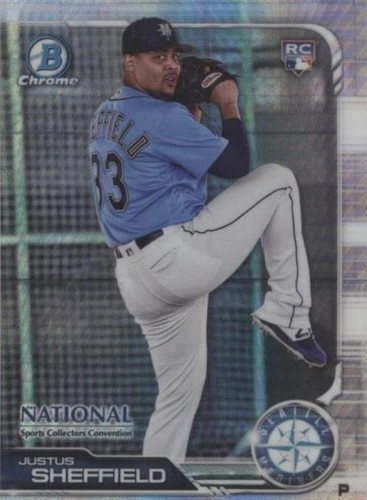 2019 Bowman National Convention - Justus Sheffield #BNR-JS