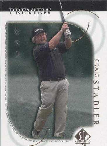 2001 SP Authentic Preview - Craig Stadler #10