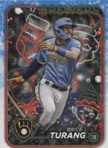 2024 Topps Holiday - Brice Turang #H40
