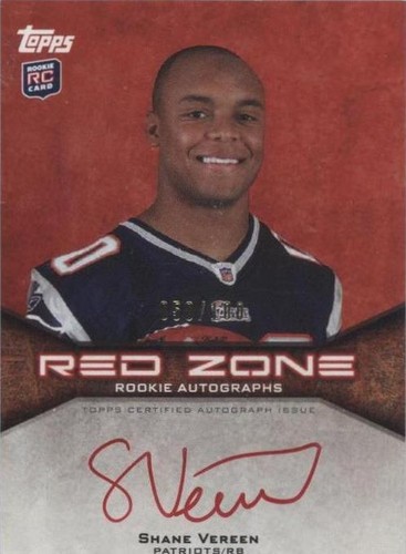 2011 Topps Shane Vereen #RZRA-SV