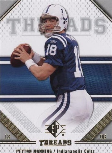2009 SP Threads Peyton Manning #76