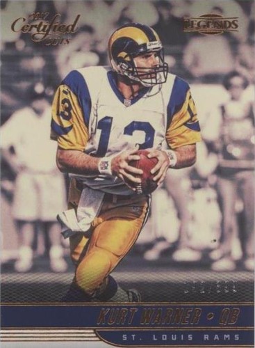 2017 Panini Certified Cuts Kurt Warner #146