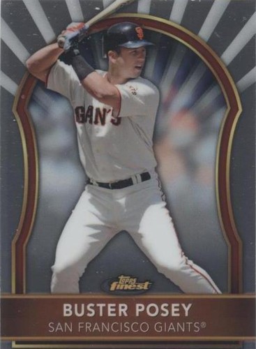 2011 Topps Finest - Buster Posey #3
