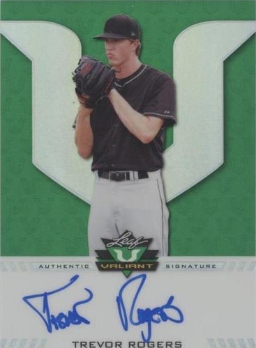 2017 Leaf Valiant Draft - Trevor Rogers #BA-TR1