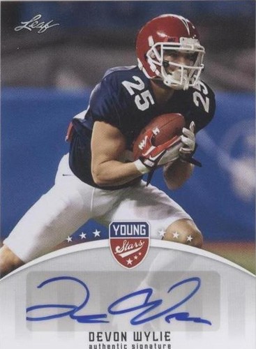 2012 Leaf Young Stars Devon Wylie #DW1