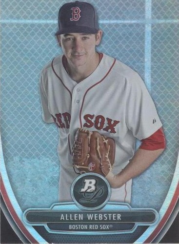 2013 Bowman Platinum - Allen Webster #BPP61