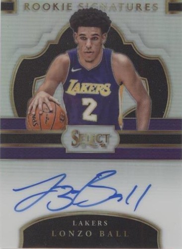 2017-18 Panini Select - Lonzo Ball #RS-LON