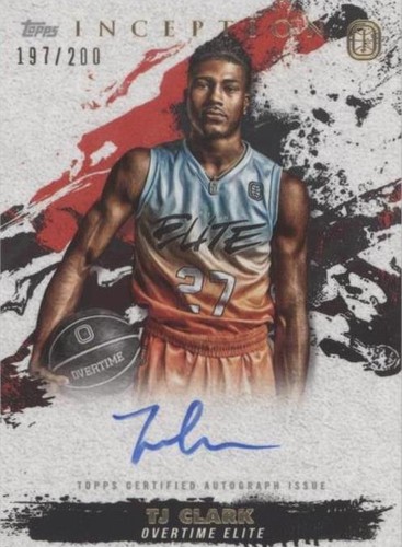 2021-22 Topps Inception OTE Overtime Elite - TJ Clark #IA-TC