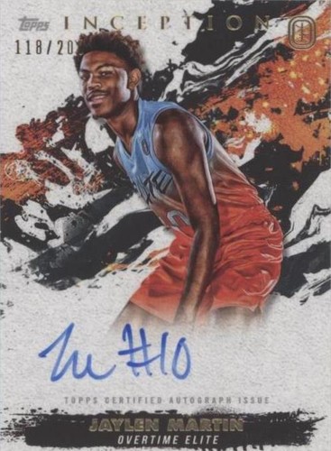 2021-22 Topps Inception OTE Overtime Elite - Jaylen Martin #IA-JM2