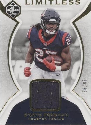2018 Panini Limited D'onta Foreman #LM-DF