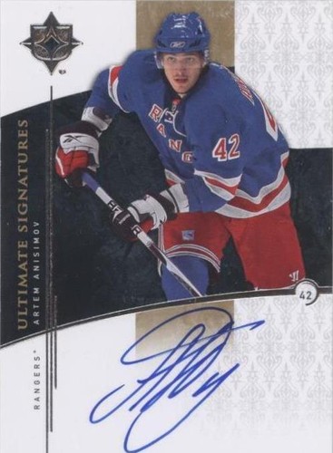 2009-10 Upper Deck Ultimate Collection - Artem Anisimov #US-AA