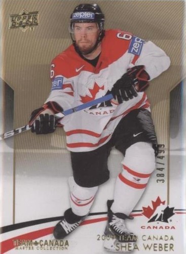 2015 Upper Deck Team Canada Master Collection - Shea Weber #32