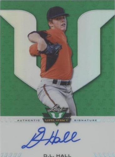 2017 Leaf Valiant Draft - DL Hall #BA-DLH