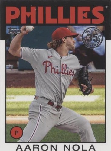2021 Topps - Aaron Nola #86B-6