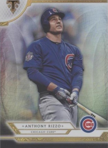 2018 Topps Triple Threads - Anthony Rizzo #8