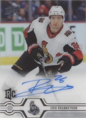 2019-20 Upper Deck Clear Cut - Erik Brannstrom #CC-EB