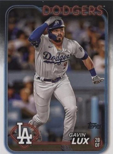 MLB 1st auto GAVIN LUX パープル 250シリ 2025 Topps Series 2 Gavin Lux #464 Purple Holo /250