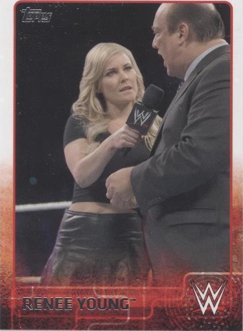 2015 Topps WWE - Renee Young #60