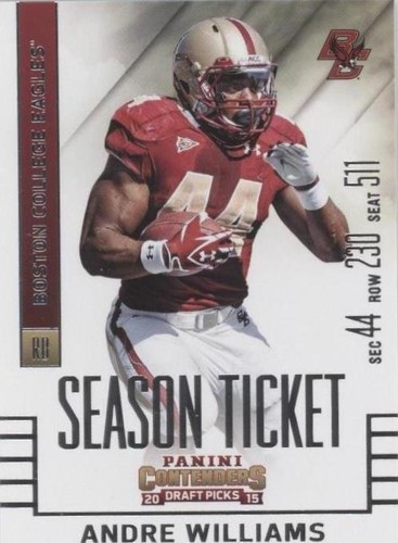 2015 Panini Contenders Draft Picks Andre Williams #9