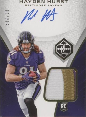 2018 Panini Limited Hayden Hurst #137