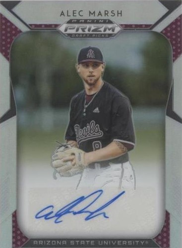 2019 Panini Prizm Draft Picks - Alec Marsh #87