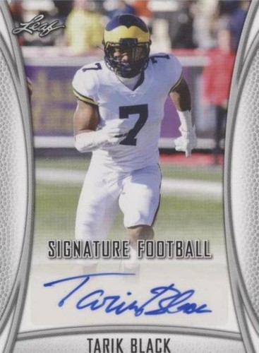2021 Leaf Signature Tarik Black #BA-TB1
