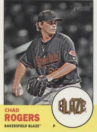 2012 Topps Heritage Minor League Edition - Chad Rogers #95