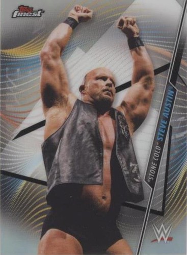 2020 Topps Finest WWE - Steve Austin #125