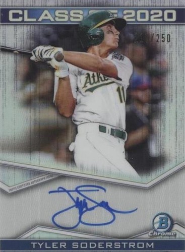 2020 Bowman Draft - Tyler Soderstrom #C20A-TS