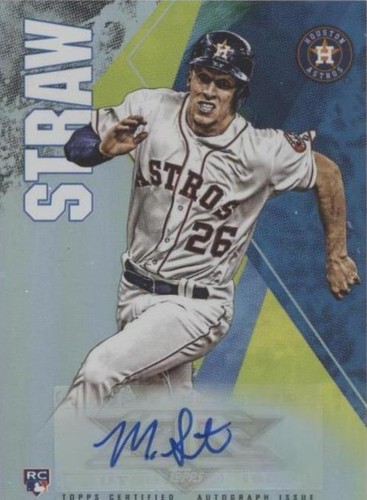 2019 Topps Fire - Myles Straw #FA-MS