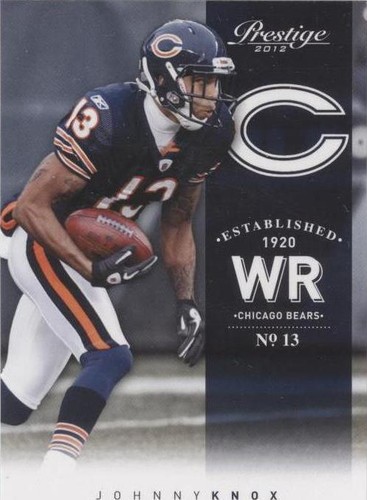 2012 Playoff Prestige Johnny Knox #36