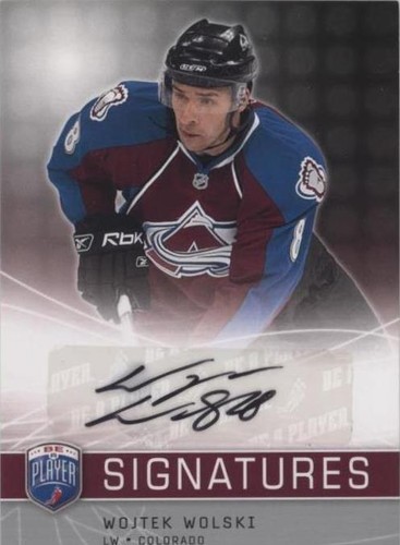 2008-09 Upper Deck Be a Player - Wojtek Wolski #S-WW
