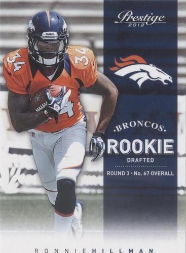 2012 Playoff Prestige Ronnie Hillman #251