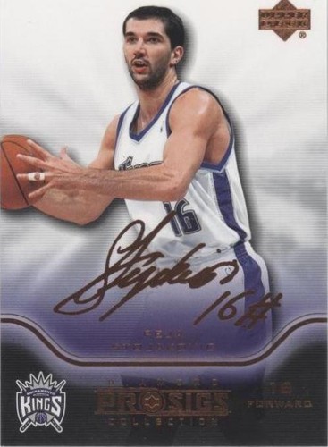 2004-05 Upper Deck Pro Sigs Diamond Collection - Peja Stojakovic #73