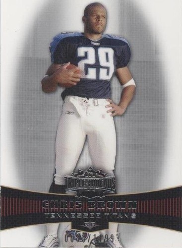 2006 Topps Triple Threads Chris Brown #52