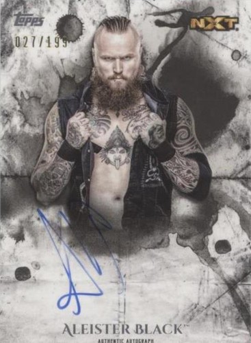2018 Topps WWE Undisputed - Aleister Black #UA-ABL